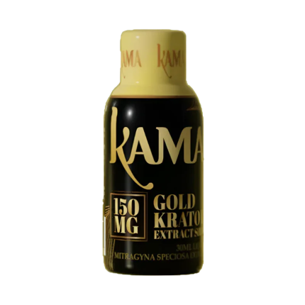 KAMA MITRAGYNINE Liquid Gold Kratom Extract Shot 150mg 1ct - Seven Tech
