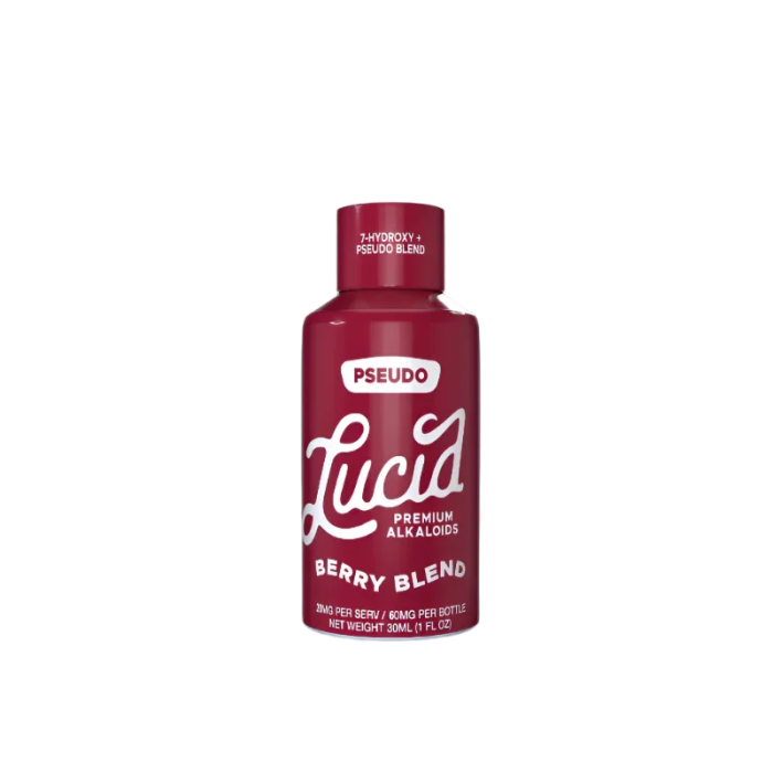 Lucid 7-Hydroxymitragynine Berry Blend Liquid Kratom Extract 60mg - Seven Tech