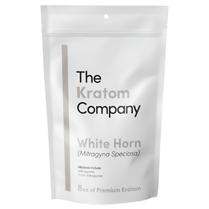 THE KRATOM COMPANY POWDER 8OZ - HORN WHITE VEIN - Seven Tech