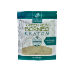 WHOLE HERBS KRATOM POWDER 100G / 3.5OZ - BORNEO GREEN VEIN - Seven Tech