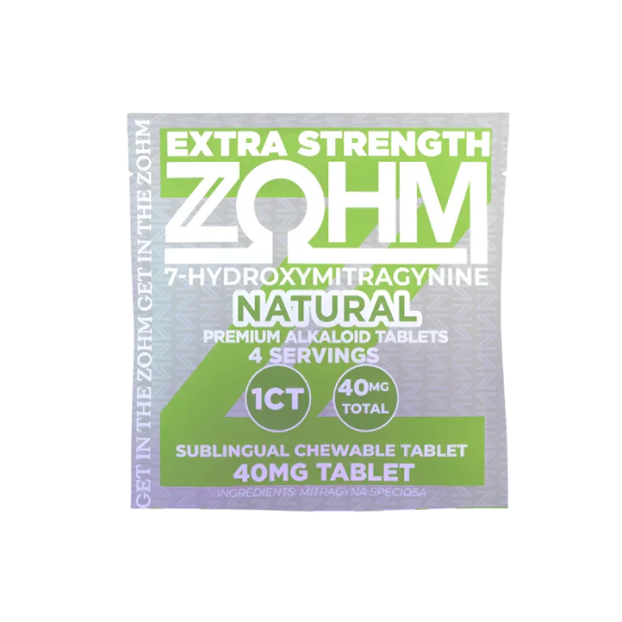 ZOHM 1ct 7OH Extra Strength Original 40mg per Tablet - Seven Tech