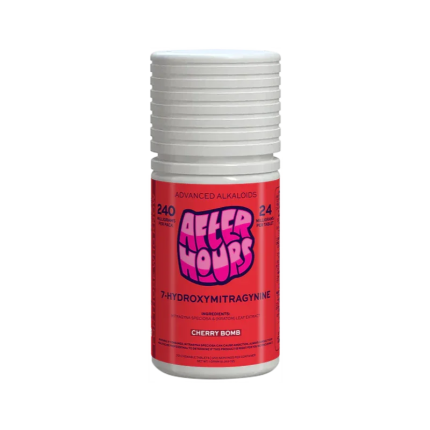 After Hours 10ct 7OH Chewable Tabs Cherry Bomb 24mg per Tablet - Seven Tech