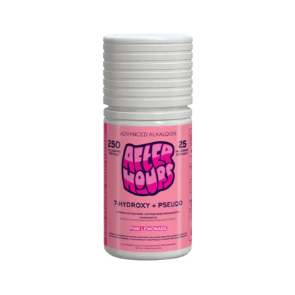 After Hours 10ct 7OH Chewable Tabs Pink Lemonade 25mg per Tablet - Seven Tech