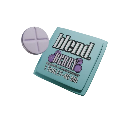 Blend Ohmz 1ct 7OH Chewable Tabs Berry 40mg Per Tablet - Seven Tech