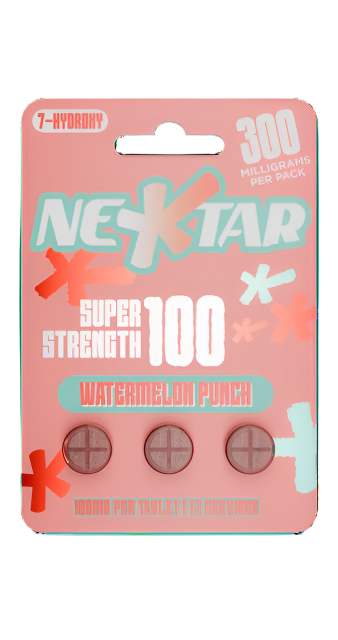 🎁 NEKTAR 3ct 7OH Chewable Tabs Super Strength Watermelon Punch 100mg Per Tablets (100% off) - Seven Tech