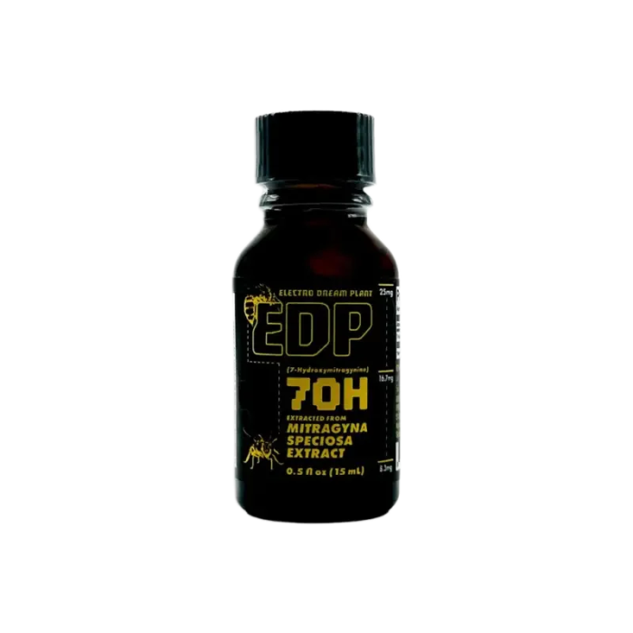EDP 7OH 7-Hydroxymitragynine Kratom Extract Shot 25mg - Seven Tech