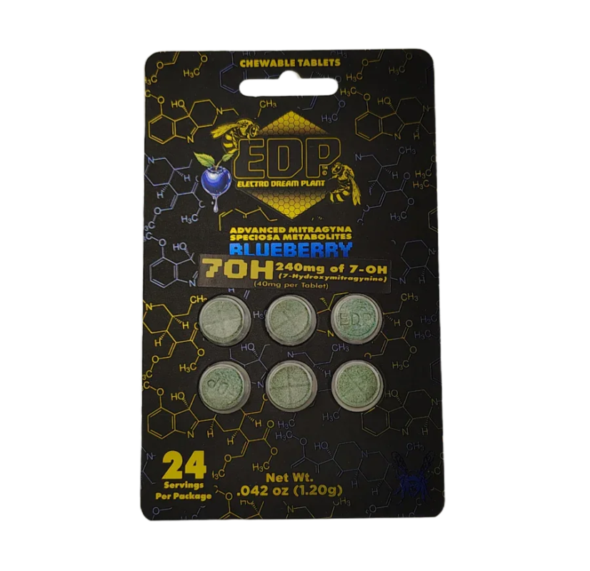 🎁 EDP 6ct 7OH Chewable Tabs Blueberry 40mg per Tablet (100% off) - Seven Tech