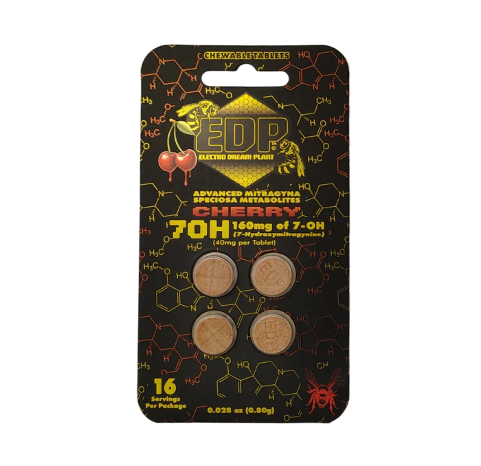 EDP 4ct 7OH Chewable Tabs Cherry 40mg per Tablet - Seven Tech