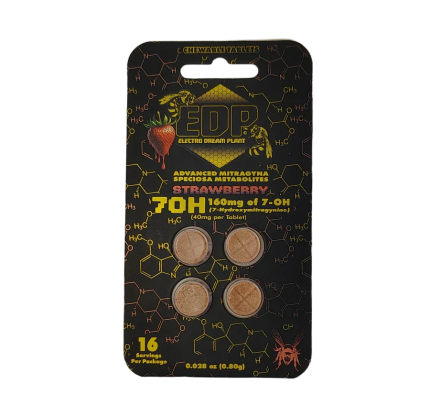 🎁 EDP 4ct 7OH Chewable Tabs Strawberry 40mg per Tablet (100% off) - Seven Tech