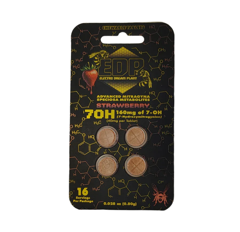 🎁 EDP 4ct 7OH Chewable Tabs Strawberry 40mg per Tablet (100% off) - Seven Tech