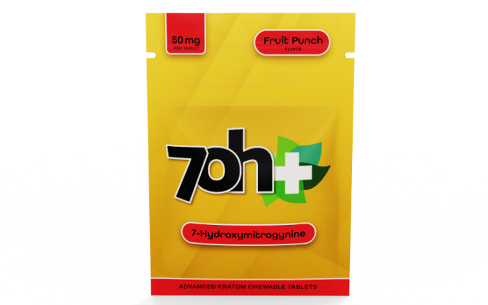 7OH Plus 7OH Flavored Chewable Tabs 50mg per Tablet - Seven Tech