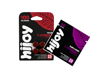 HIJOY 4ct 7OH + Psuedoindoxyl The OG 25mg 4ct + 2ct Purple Reign Bundle - Seven Tech