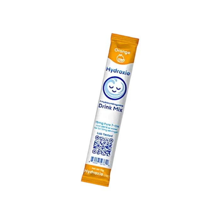 Hydroxie Kratom 7-hydroxymitragynine Drink Mix Orange 15mg - Seven Tech