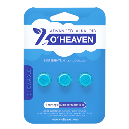 7 O'Heaven 3ct 7OH Tabs Natural 80mg Per Tablets - Seven Tech
