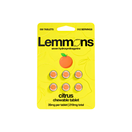 Lemmons 6ct 7OH Tabs Citrus 35mg Per Tablet - Seven Tech