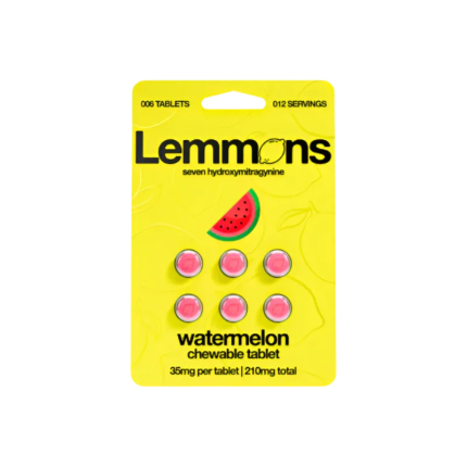Lemmons 6ct 7OH Tabs Watermelon 35mg Per Tablet - Seven Tech