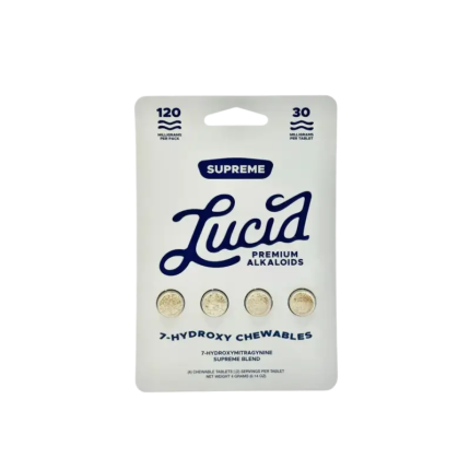 Lucid 4ct Supreme 7OH Chewable Tabs 30mg per Tablet - Seven Tech