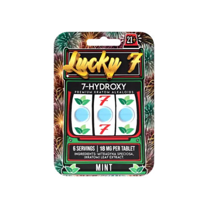 Lucky 7 3ct 7OH Chewable Tabs Mint 18mg per Tablet - Seven Tech