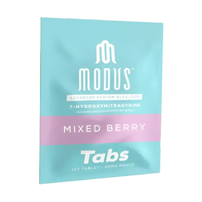 Modus 1ct 7OH Tabs Mixed Berry 20mg per Tablet - Seven Tech