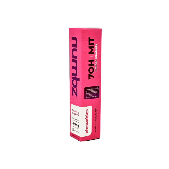 Numbz 20ct 7OH + MIT Tablets Strawberry Dragon Fruit 15mg Per Tablet - Seven Tech