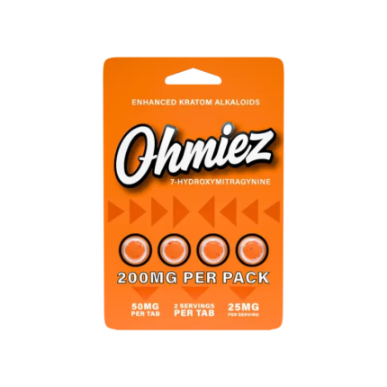Ohmiez 4ct 7OH Natural Tabs 50mg Per Tablet - Seven Tech