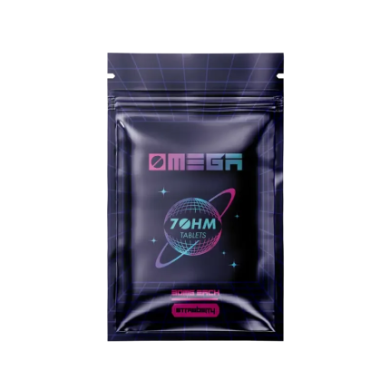 Omega Extrax 25ct 7OH Strawberry Tarts Tabs 30mg per Tablet - Seven Tech