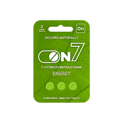 On7 3ct 7OH Energy Tabs Energy 20mg per Tablets - Seven Tech