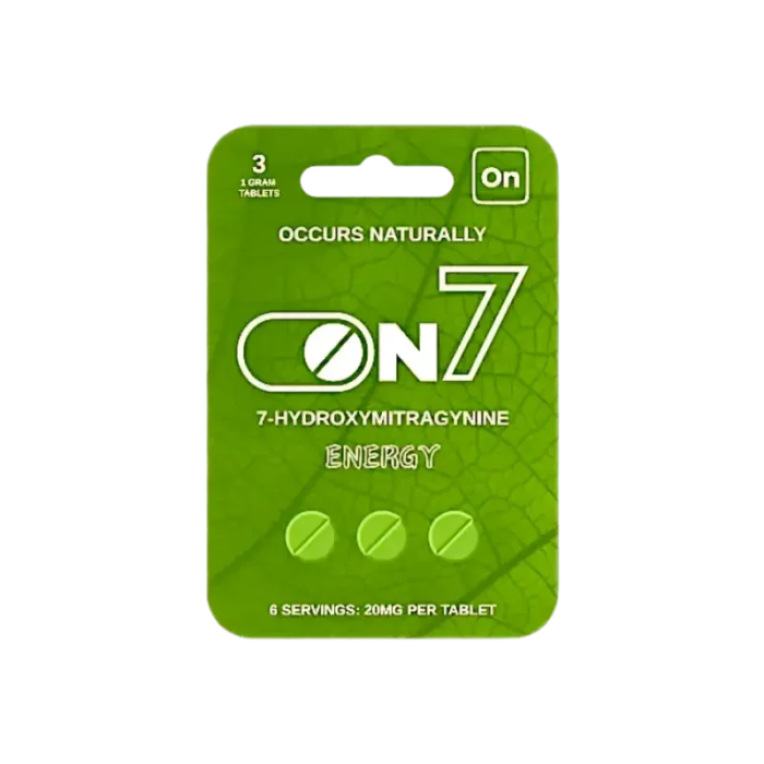 On7 3ct 7OH Energy Tabs Energy 20mg per Tablets - Seven Tech