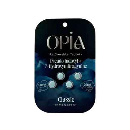 Opia 4ct 7OH + Pseudo Chewable Tabs Classic 20mg per Tablet - Seven Tech