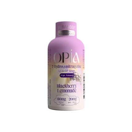 🎁 Opia 7 Hydroxymitragynine Liquid Shot Blackberry Lemonade 60mg 30ml (100% off) - Seven Tech