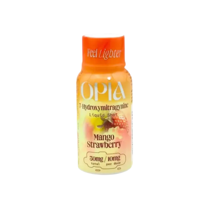Opia 7 Hydroxymitragynine Liquid Shot Mango Strawberry 30ml - Seven Tech