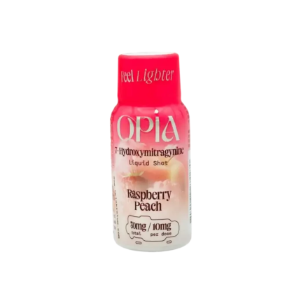 🎁 Opia 7 Hydroxymitragynine Liquid Shot Raspberry Peach 30ml (100% off) - Seven Tech
