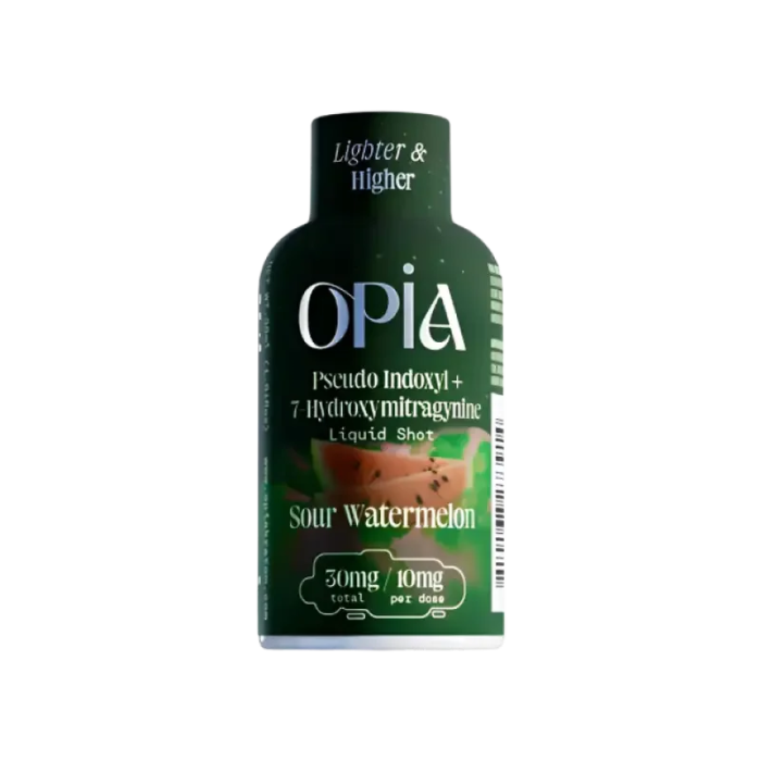 🎁 Opia Pseudo 7 Hydroxymitragynine Liquid Shot Sour Watermelon 30ml (100% off) - Seven Tech
