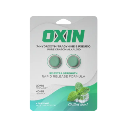 Oxin 2ct 7OH + Psuedo Mint Chewable Tabs 20mg Per Tablet - Seven Tech
