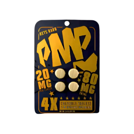 PMP 4ct 7OH Chewable Tabs 20mg per Tablet - Seven Tech