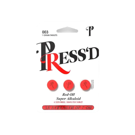 Press'D 3ct 7OH + RedOH 5X Tabs 18mg per Tablet - Seven Tech