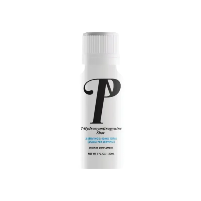 Press'D Kratom 7 Hydroxymitragynine Shot 40mg - Seven Tech