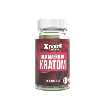 XTREME SPECIOSA CAPSULES 65CT - MAENG DA RED VEIN - Seven Tech