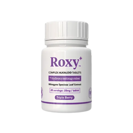 Roxy 10ct 7OH Chewable Tabs Triple Berry 20mg per Tablet - Seven Tech