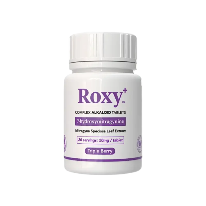 Roxy 10ct 7OH Chewable Tabs Triple Berry 20mg per Tablet - Seven Tech