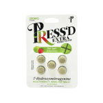 PRESS'D 5ct 7OH Chewable Tabs Fuji Apple Extra Strength 40mg Per Tablets - Seven Tech