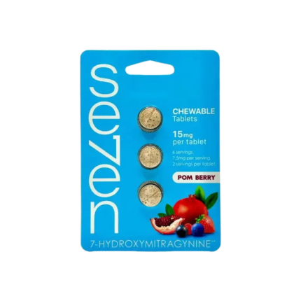 Se7en 3ct 7OH Chewable Tabs Pom Berry 15mg per Tablet - Seven Tech