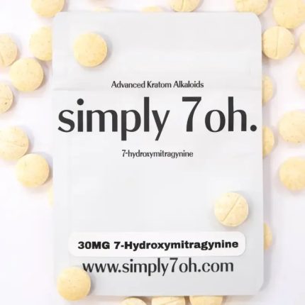 Simply 7oh 50ct 7OH Blue Razz Tabs 30mg Per Tablet - Seven Tech