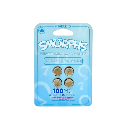🎁 Smurph's 4ct 7OH Tabs Kiwi Dragon 25mg per Tablet (100% off) - Seven Tech
