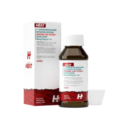 Straight Heat 7OH Sippin Syrup Cherry 118ml 60mg - Seven Tech