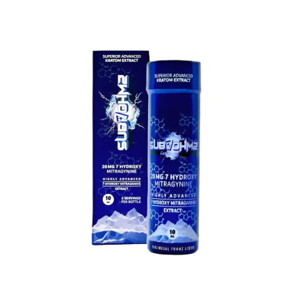 Sub 7 Ohmz 7-Hydroxymitragynine Liquid Kratom Extract Shot 20mg - Seven Tech