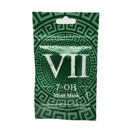 VII 25ct 7OH Green Mint Mini Tabs 20mg per Tablet - Seven Tech