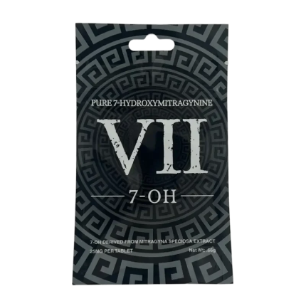 VII 10ct 7OH Raspberry Tabs 25mg per Tablet - Seven Tech